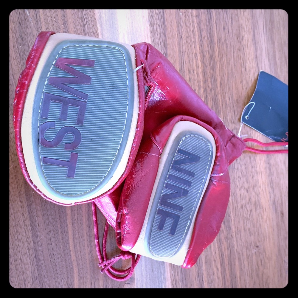 Nine West foldable flats w/bag